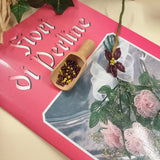 manuale libretto fiori di perline del fai da te hobby kit creare rose violette veneziane di vetro conteria rocailles perle materiali creativi istruzioni schemi tutorial fotografici