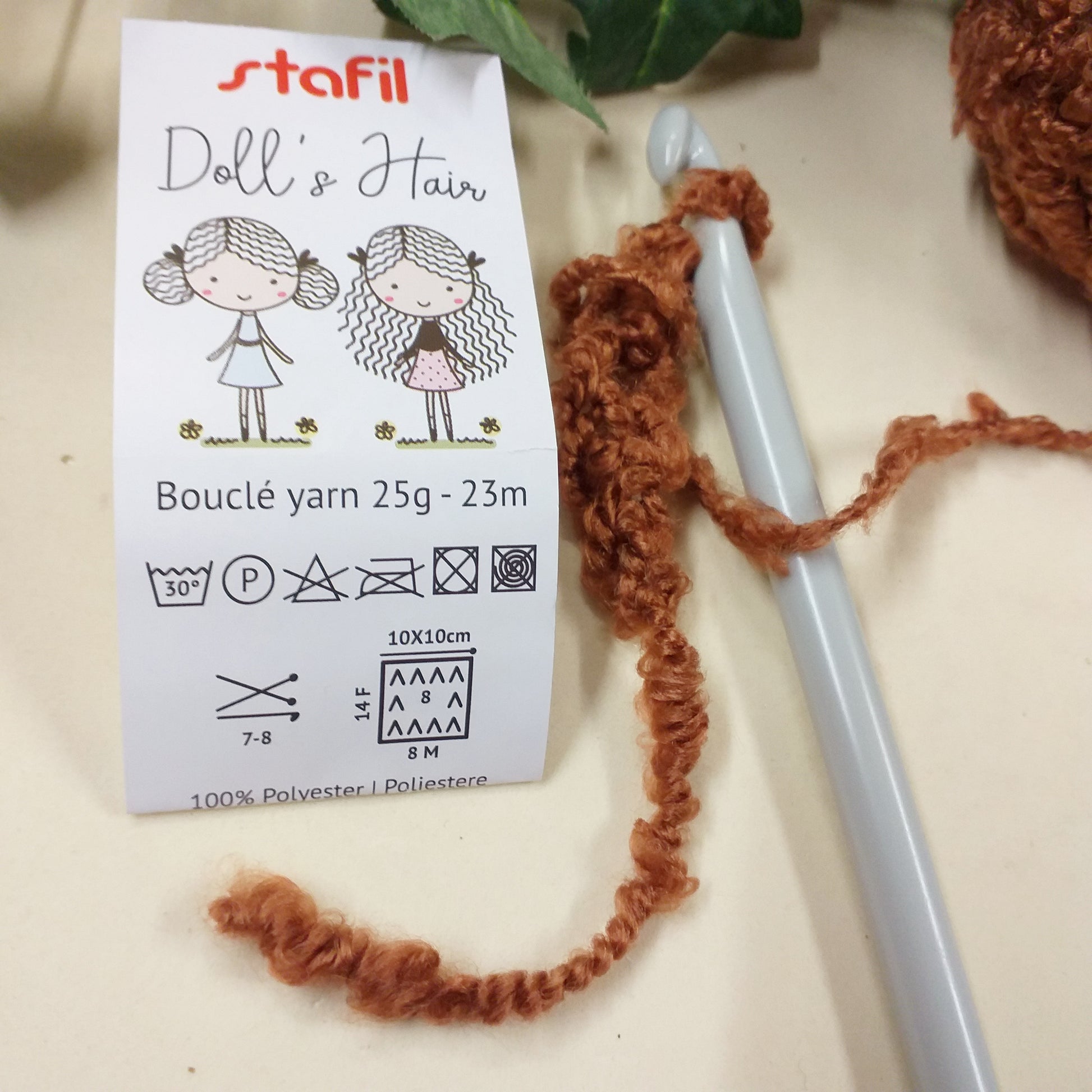 etichetta istruzioni lana bouclè ricciolina filato boccoli per creare diy bambole di stoffa pezza tessuto pigottine primavera pasqua Doll's Hair stafil ad uso uncinetto ferri da maglia borse shop online