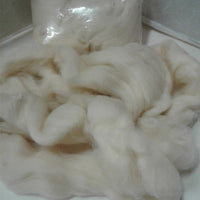 lana cardata bianca per creare bambole capelli acconciature barba gnomi elfi folletti del bosco e natale pupazzi fatine
