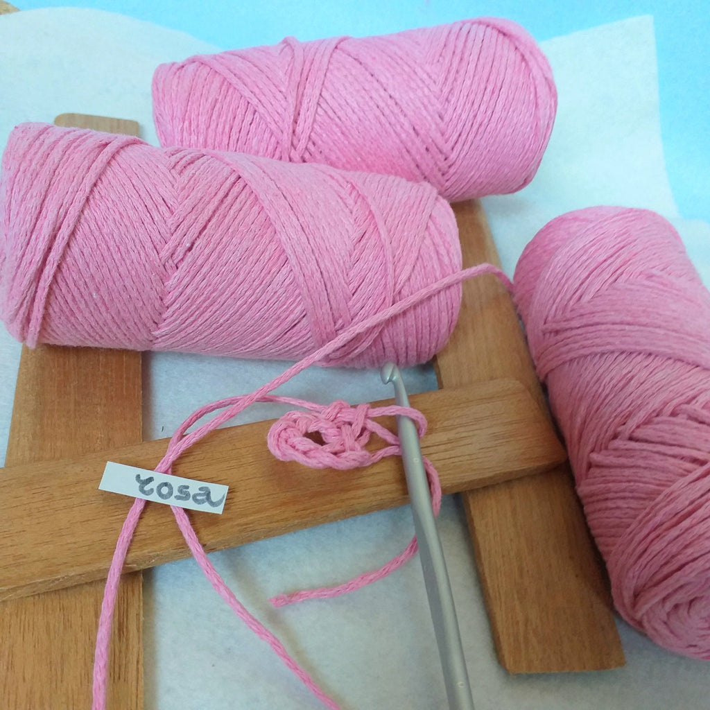 Corda Macrame 6mm X 20m - Cotone Naturale Morbidissimo - 39 Colori Per Progetti Fai Da Te - 5