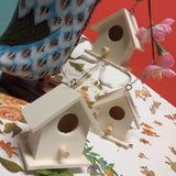 nidi artificiali legno casette uccellini uso creare decorazioni pasquali uova cioccolato colombe e confezioni regalo fai da te packaging vetrinistica