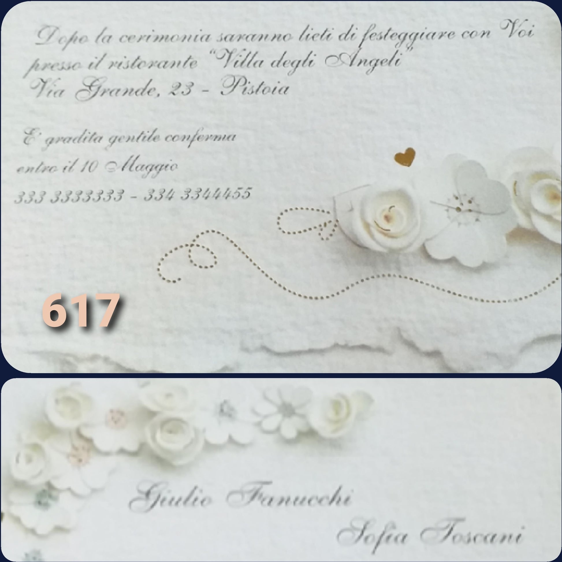 esempio stampa annuncio testo partecipazioni matrimonio economiche shop online inviti fai da te originali e stampati con rose bianche eleganti