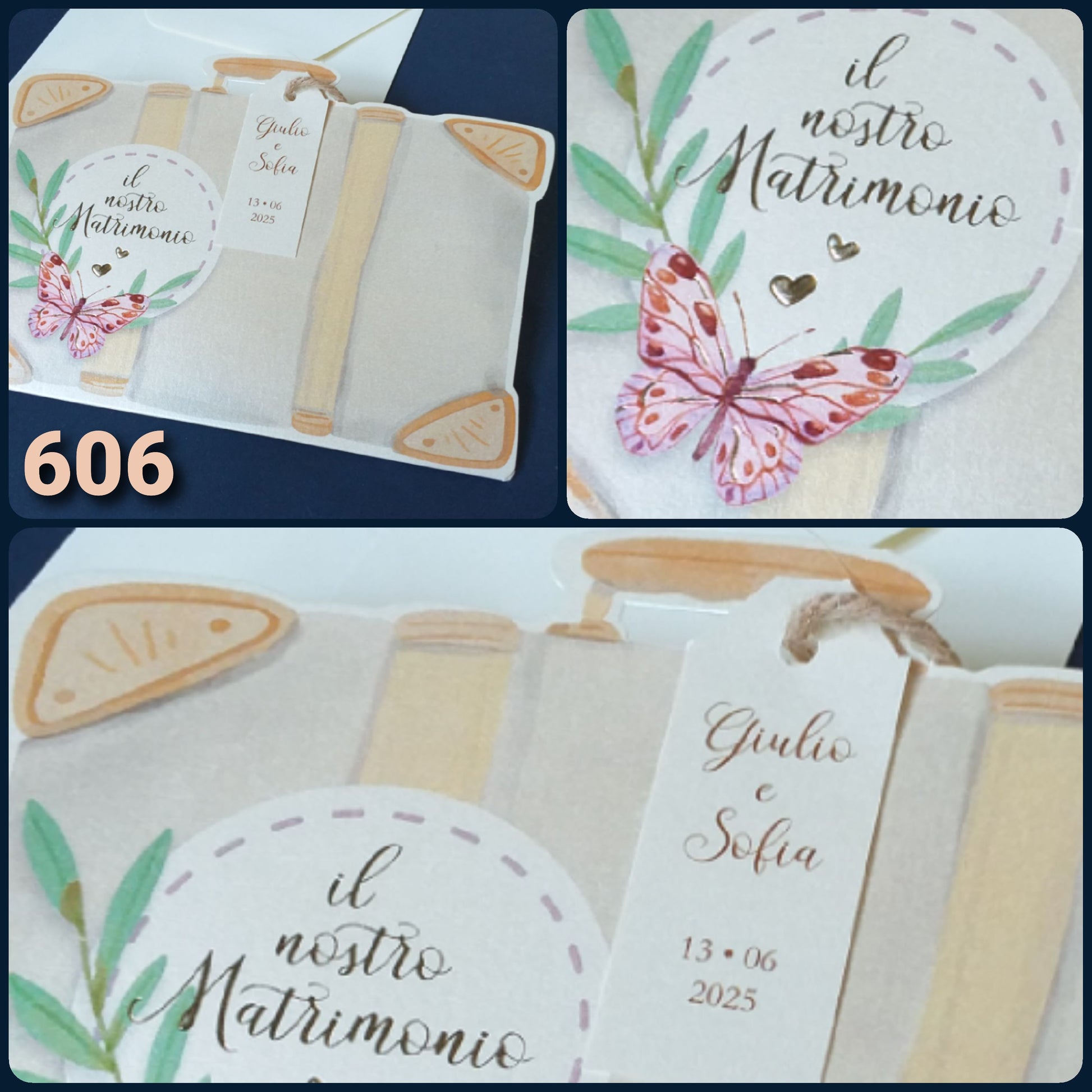 valigia viaggio di nozze sposi idea stampa partecipazioni matrimonio economiche shop online inviti fai da te originali e stampati