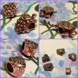 animali tartaruga cuoricino intercalare distanziale cuore love uva perle metallo rame charms ciondolini bijoux per bigiotteria di fettuccia