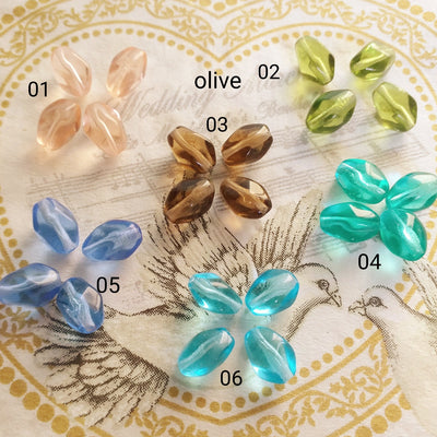 Perle di vetro colorate vendita online | 3 forme per collane bracciale