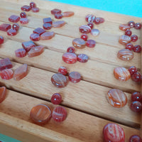 offerta rosso corallo perle grandi di vetro stock piastre colorate particolari originali per collane ciondoli fai da te bigiotteria gioielli bijoux di perline stile veneziane