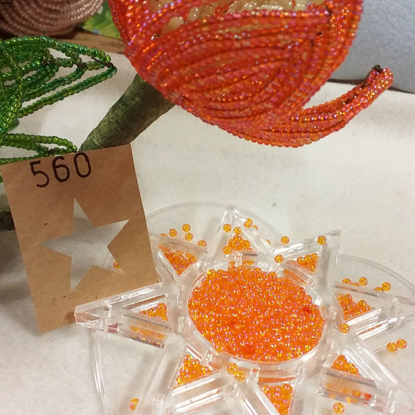 Perline In Vetro Rocailles 2-3 Mm - 30 Colori, 600g, Circa 25000 Pezzi - Foto 5