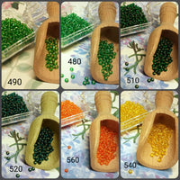 vendita 1 kg o mezzo chilogrammo a peso perline vetro argentate conteria rocailles uso creazioni fiori veneziani alberi bonsai piantine pasqua pinetti natalizi