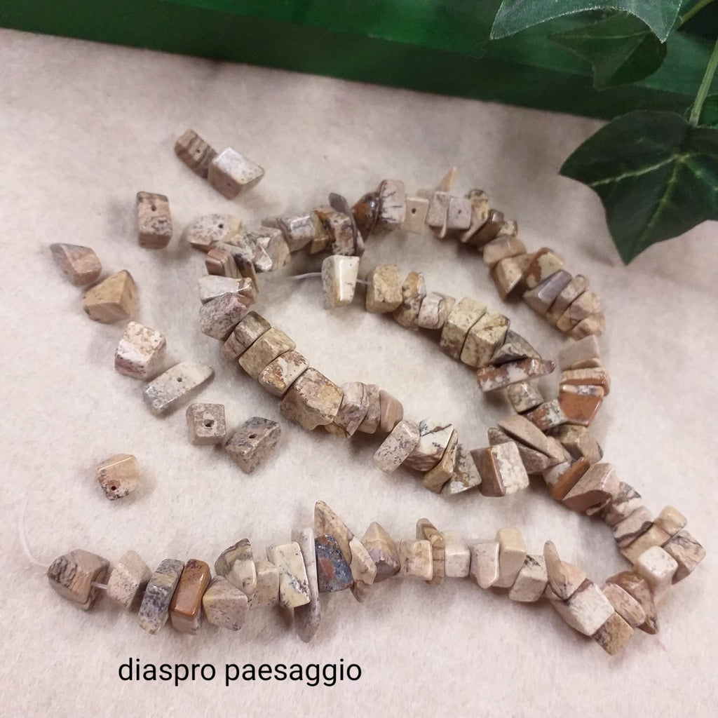 Scatola 10 Colori Di Perline In Pietre Semipreziose Naturali | Kit Da 6-11 Mm Per Bigiotteria Fai Da Te | Gemme Irregolari Forate Per Collane E Bracciali