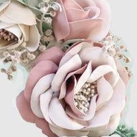 rose magnolie Primette Renkalik tessuto primavera chiffon verde bouquet fuoriporta fiori botanica