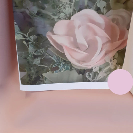 Rosa chiffon pezza di tessuto primette renkalik primavera 2025 creare rose fiori di stoffa tessuto con stampi termomodellismo termico termoformabile