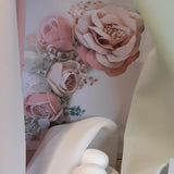 bouquet sposa rosa Primette Renkalik primavera tessuti termoformabili double face