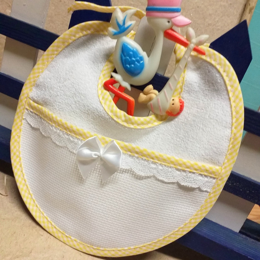 Bavaglino Con Maniche Per Bambino | Grembiule Da Pranzo Per Seggiolone | Coperto Impermeabile E Lavabile | 1 Pezzo 80x90 Cm (Bianco Sporco) - 4