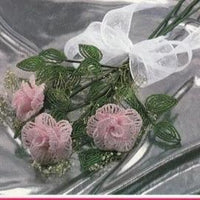 rose di perline in conteria veneziana mazzo bouquet per sposa