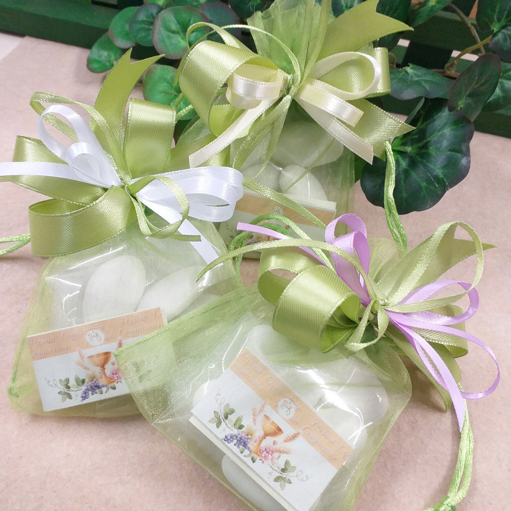 50 Sacchetti Organza 7x9 Cm Con Coulisse - Sacchetti Regalo Per Confetti, Gioielli, Matrimoni, Oro - Foto 7