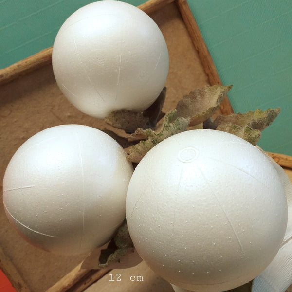 sfera sfere di polistirolo per decoupage palle palla da decorare  decorazioni