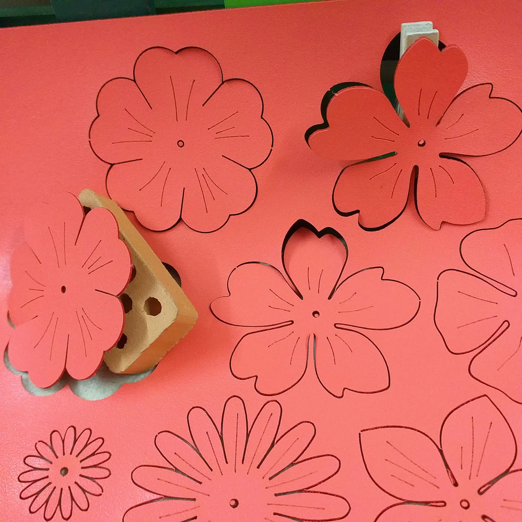 GLOBLELAND Fustelle In Metallo Con Fiori E Uccelli: Stampi Per Scrapbooking E Creazione Di Biglietti (Acciaio Al Carbonio)