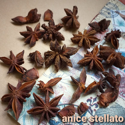 anice stellato naturale marrone spezie decorative biedermeier uso decorazioni natalizie ghirlande fiori bomboniere packaging vetrinistica chiudipacco regalo natale