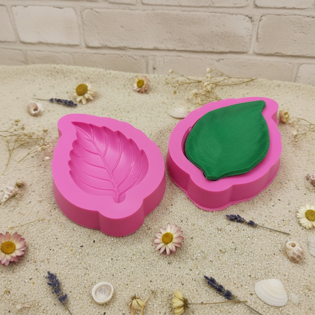 idea shop online vendita stampi con doppie formine per creare foglie di fiori fommy carta eva gomma crepla fai da te con foam mousse verde