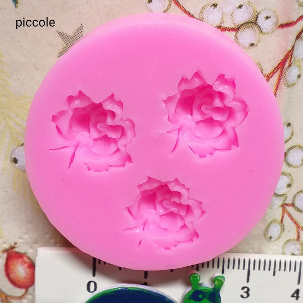 Stampo Silicone Rosa - Per Sapone, Resina E Cioccolato Fai Da Te Stampo Silicone Rosa - Per Sapone, Resina E Cioccolato Fai Da Te