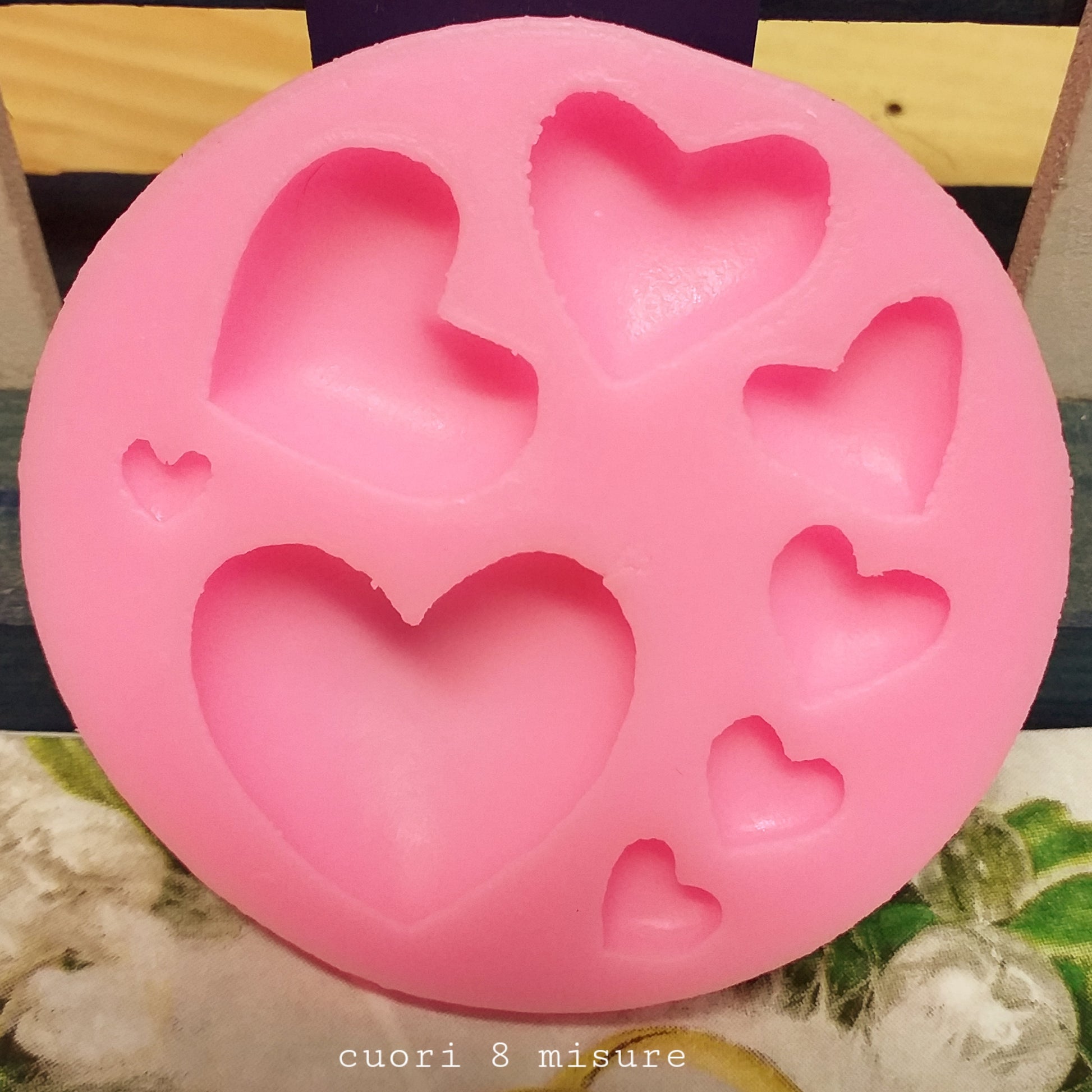 SVOCK Stampo in silicone per candela, a forma di cuore, in silicone 3D, per gesso, candele e saponi SVOCK Stampo in silicone per candela, a forma di cuore, in silicone 3D, per gesso, candele e saponi