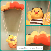 mongolfiera ape Minou statuine oggettistica regalo ricordini bomboniere economiche e decorazioni pasquali hobbistica