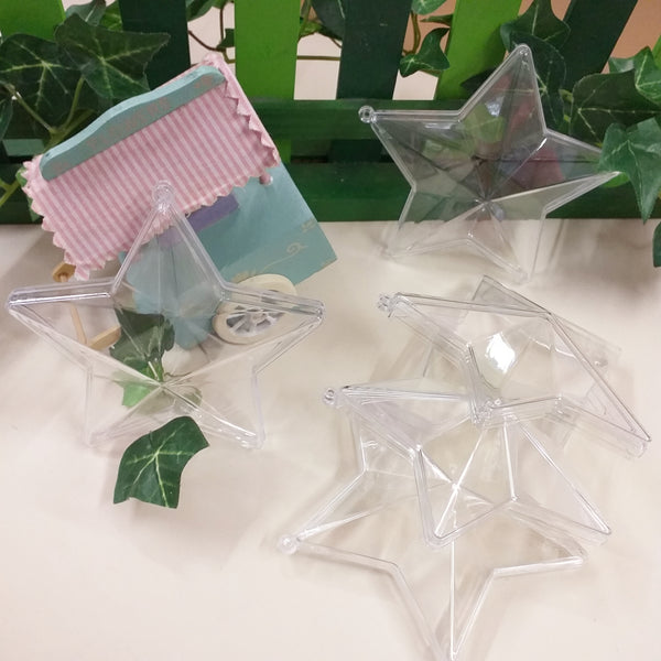 24 palline / batch Fai da te 70mm Albero di Natale Hanging Ball Palla trasparente Sfera riempita di plastica trasparente | IT 24 palline / batch Fai da te 70mm Albero di Natale Hanging Ball Palla trasparente Sfera riempita di plastica trasparente | IT