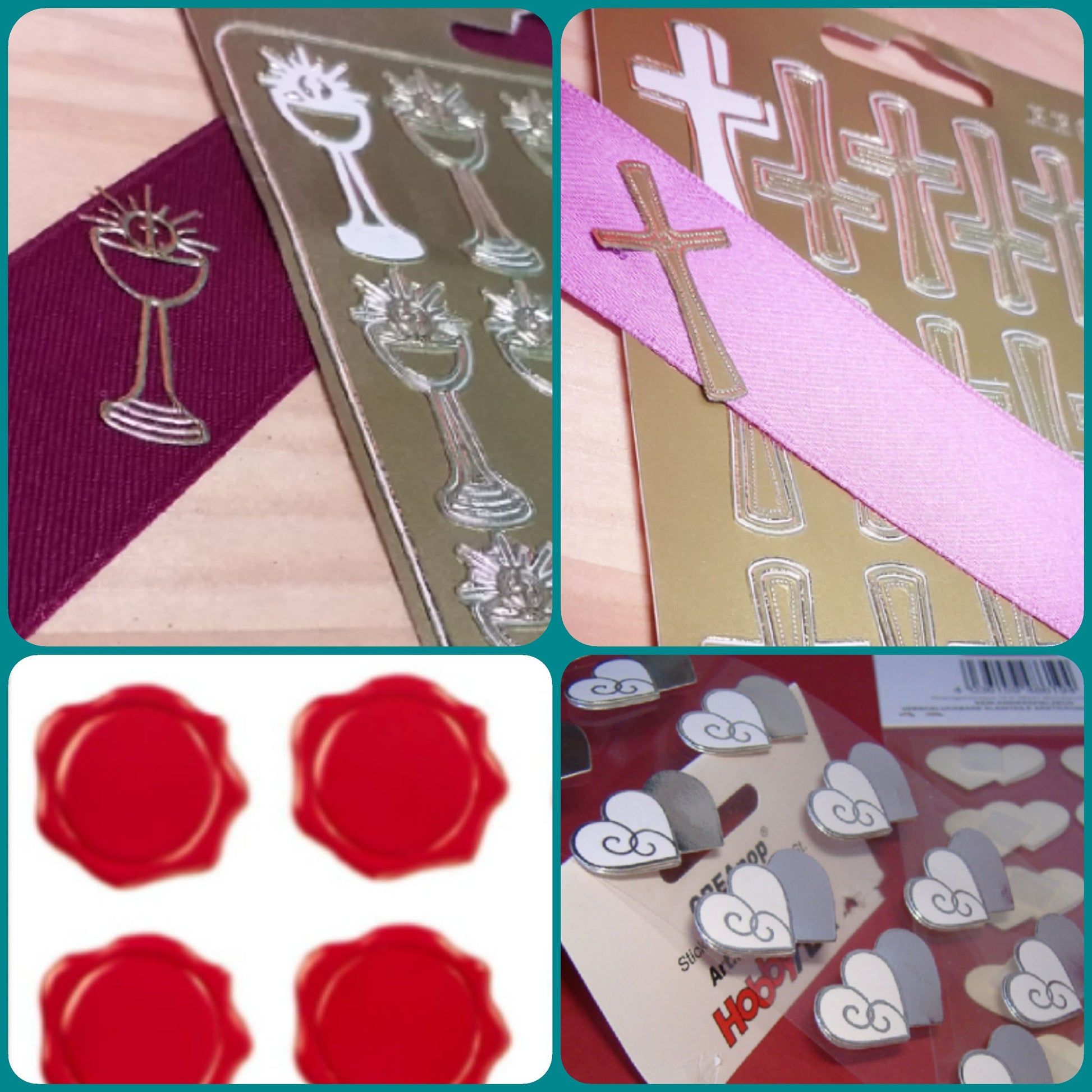sticker bomboniere adesivi etichette chiudipacco bollini anniversario matrimonio cuori nozze argento ceralacca laurea calice comunione croce cresima battesimo