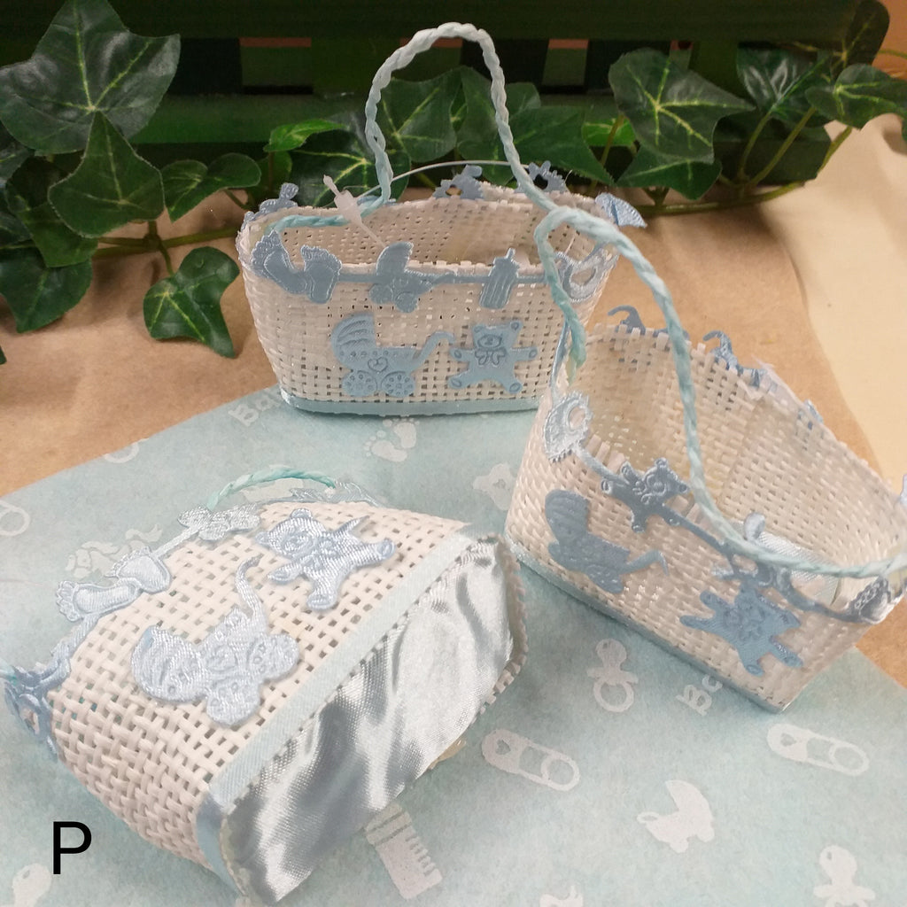 Cesta in legno per neonati con manico - Regalo accogliente per bambini Cesta in legno per neonati con manico - Regalo accogliente per bambini