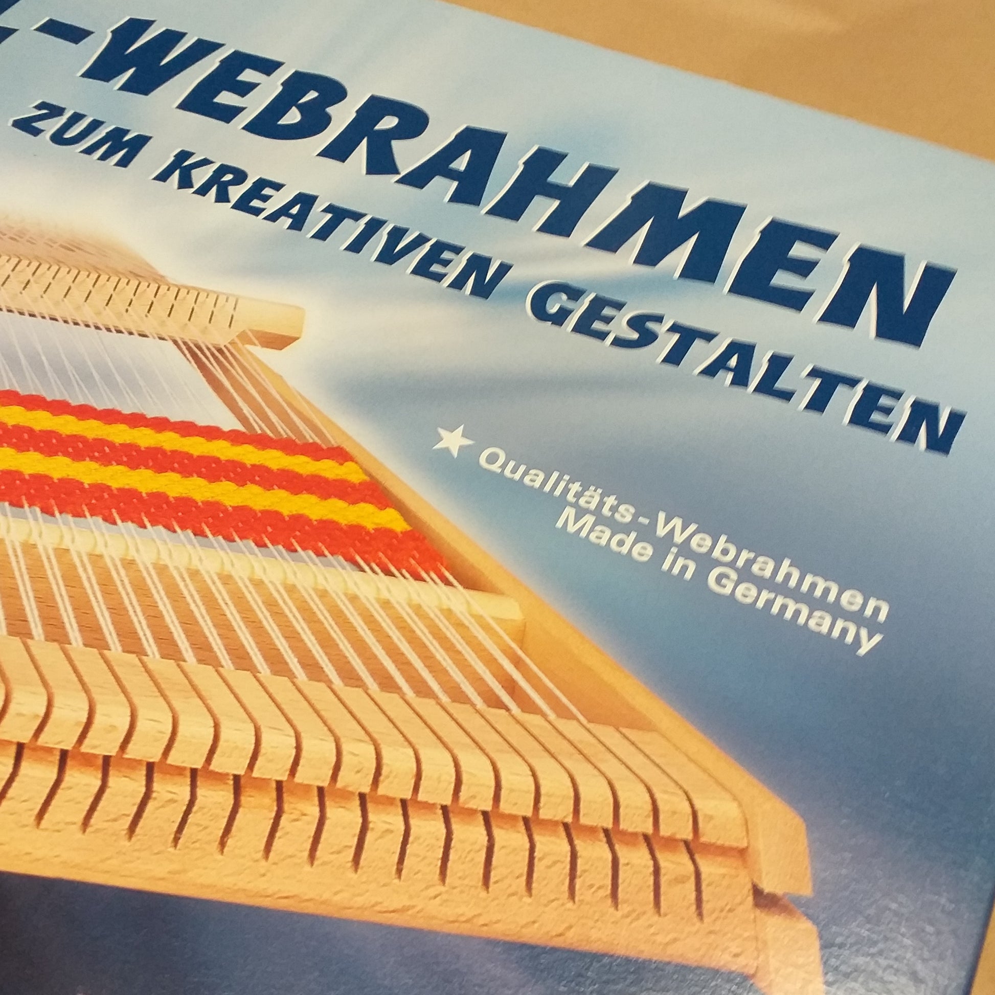 made in Germany alta qualità  telaio tessitura a mano da tavolo fai da te tappeto arazzo tessuto con schema navette pettine esempio