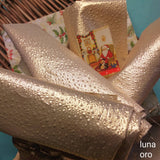 scampoli di tessuti natale stoffa dorata per creazioni addobbi natalizi colore oro ad uso hobbistica fondale Presepe cucito creativo bambole di pezza