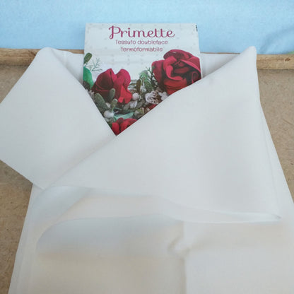 SublyRenk bianco latte colori tessuto termomodellabile termoformabile termico Primette Renkalik primavera Pasqua per rose fiori con stampi tecnica fommy gomma crepla