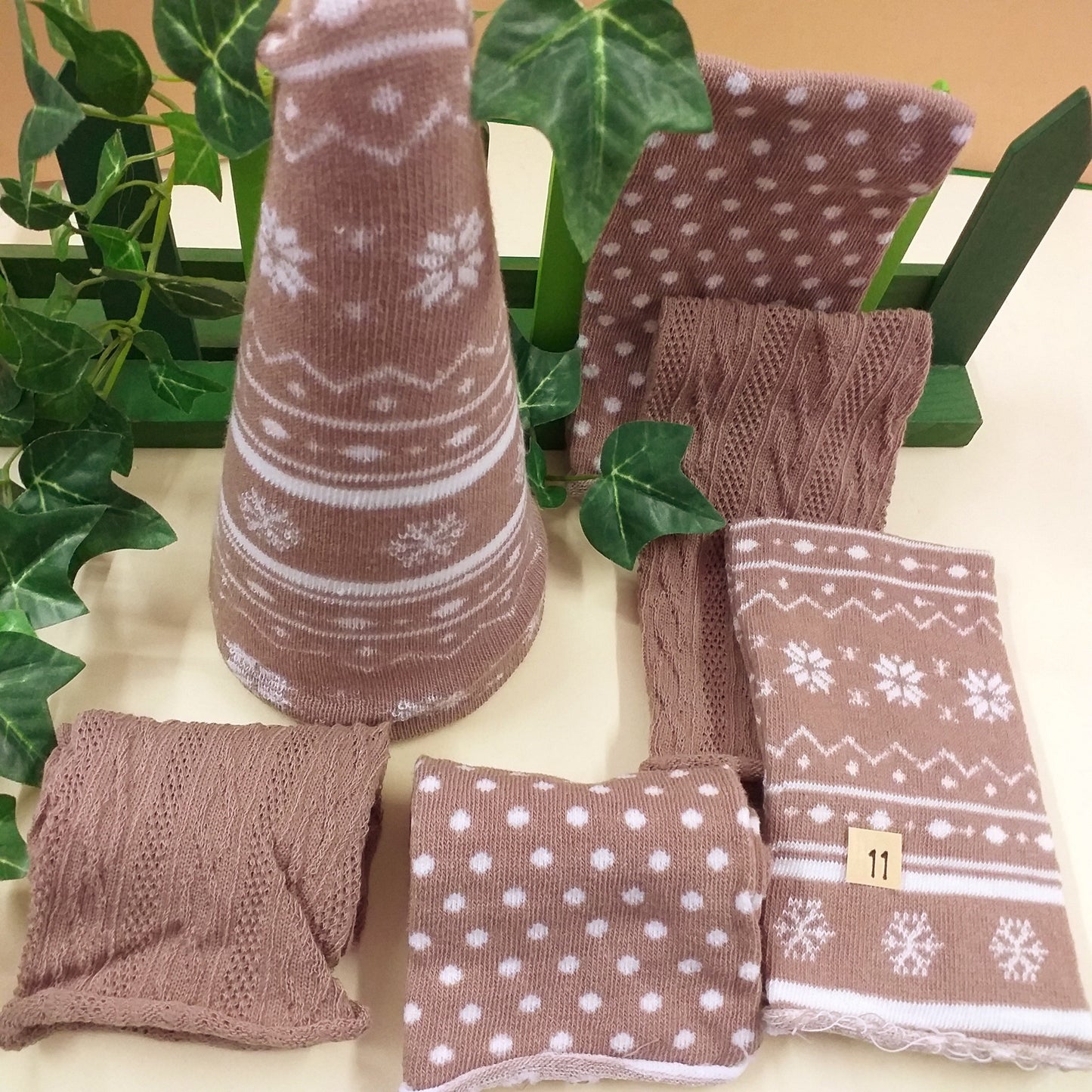bianco tortora accessori tessuto tubolari elasticizzati in maglina per bambole di stoffa pezza albero pasquale natalizio fai da te cucito creativo rivestire decorazioni polistirolo