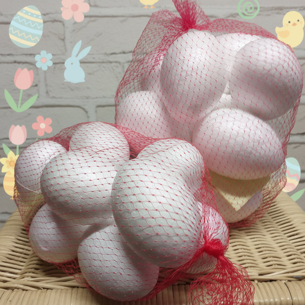 uova polistirolo grandi fai da te decorazioni pasqua lavoretti creativi di hobbistica