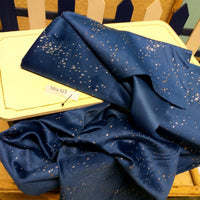 blu 03 Stafil velluto decorativo vetrinistica hobbistica fai da te bambole di stoffa con brillantini glitter ad uso creare decorazioni albero Natale