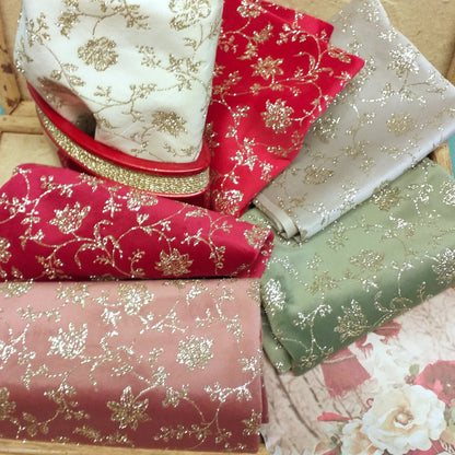 Broderie velluto glitter Renkalik per fiori termoformabile e modellabile con brillantini ideale uso creare rose rosse e colori ghiaccio salvia bordeaux rosa antico grigio perlato Natale festa mamma san valentino