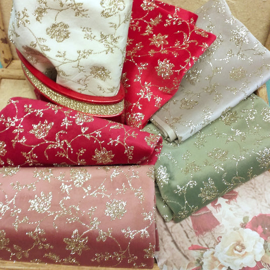 Broderie velluto glitter Renkalik per fiori termoformabile e modellabile con brillantini ideale uso creare rose rosse e colori ghiaccio salvia bordeaux rosa antico grigio perlato Natale festa mamma san valentino