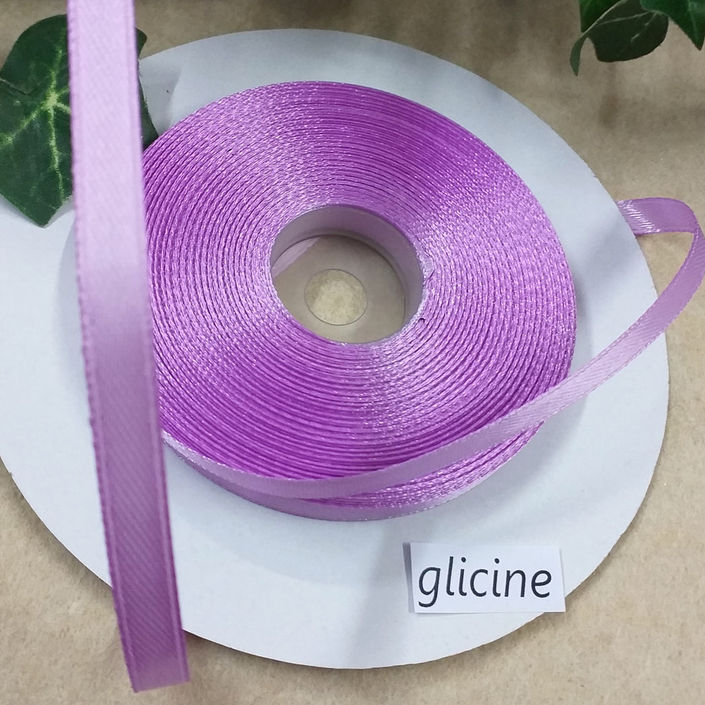 Nastro Raso Rosso per Bomboniere e Regalo - 2 Rotoli 10mmx22m - Decorazioni Colorati per Pacchi